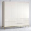 Шкаф 4 двери Pr061C1T-gold Primo gold 