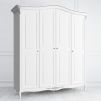 Шкаф 4 двери S124-K00-S Silvery Rome 