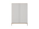 Шкаф для одежды 2-х дверный Icons РВ 102 (беленый дуб, белый дуб) (С выставки) 