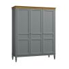 Шкаф для одежды Ольса-С 30 серый 7042 - антик 24 
