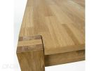 Стол обеденный Аляска (160) из массива дуба ст. 40/ ПН.90х90 SR 