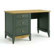 Стол Пенни письменный NN 120 грин 6020/антик 24 