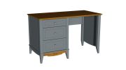 Стол Пенни письменный NN 120 серый 7046/антик 24 