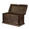 Сундук Викинг (с прямой крышкой) (венге) 