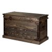 Сундук Викинг (с прямой крышкой) (венге) 