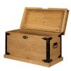 Сундук Викинг (с прямой крышкой) (мёд) 