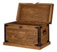 Сундук Викинг (с прямой крышкой) (палисандр) 