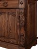 Комод Викинг GL-05/1 с ящиками из массива сосны (орех) 