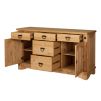 Комод Викинг GL-05/1 с ящиками из массива сосны (мед) 
