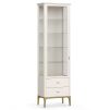 Витрина стеклянная L Альтэ Pr113LCP-gold ПРИМО Голд 
