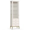 Витрина стеклянная L Альтэ Pr113LDP-gold ПРИМО Голд 