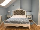 Кровать с мягким изголовьем 160х200 Silvery Rome S316-K00-S-B07 